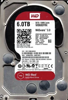 وسترن دیجیتال استوک 6TB 6G SATA 5.4K